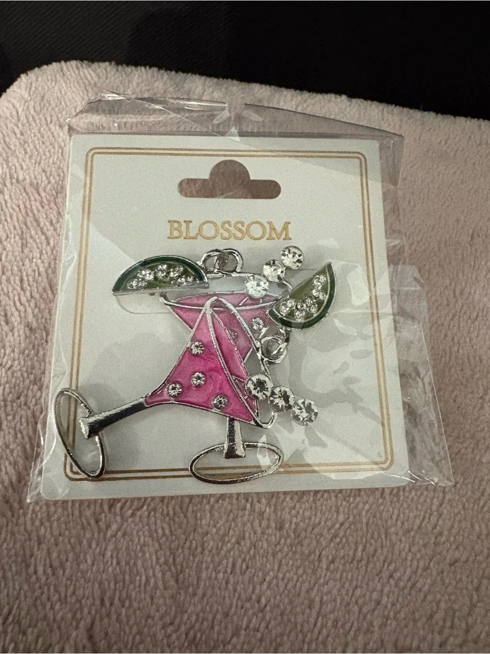 Martini Glass Earrings- Assorted Colors- buyers choice